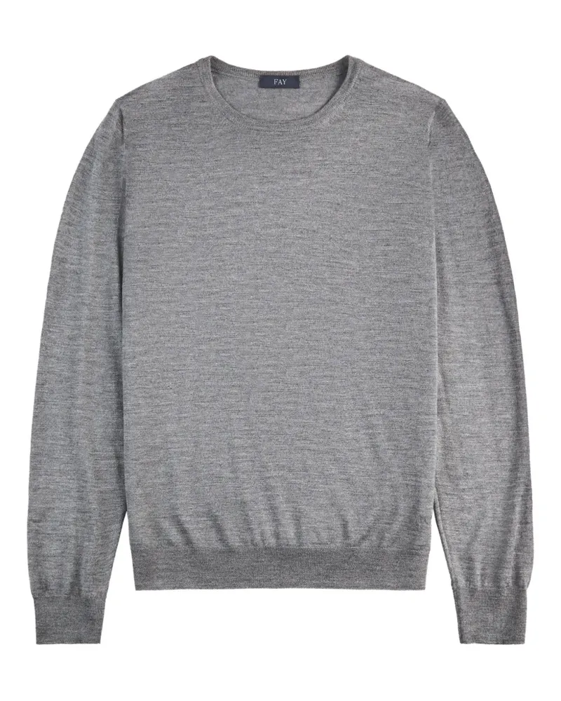 Fay crew-neck sweater - Grau Grau