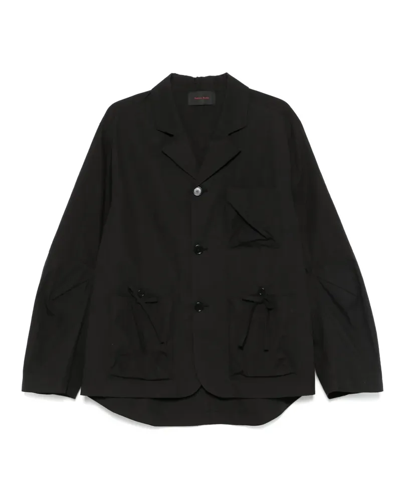Simone Rocha Workwear-Jacke mit Schleifendetail - Grau Grau