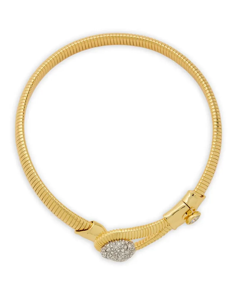 Alexis Bittar Solanales crystal-embellished necklace - Gold Gold