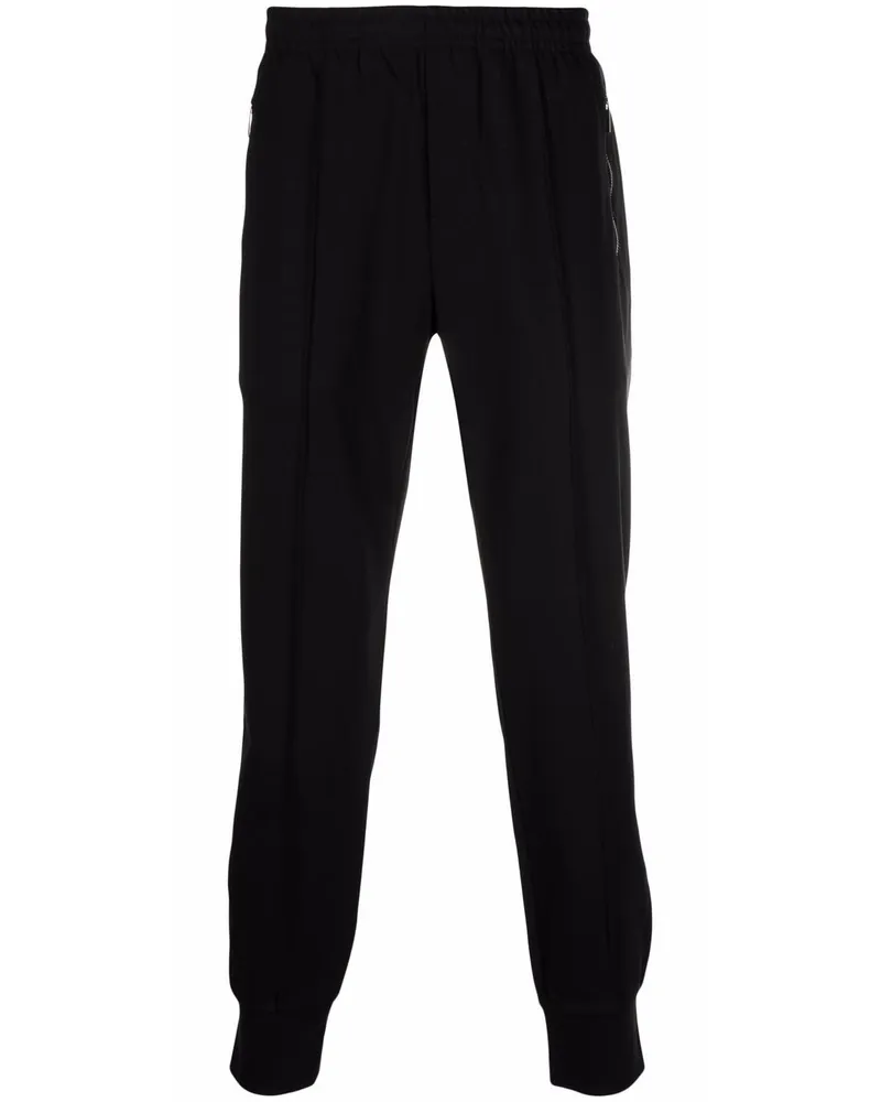 Emporio Armani Schmale Jogginghose - Schwarz Schwarz