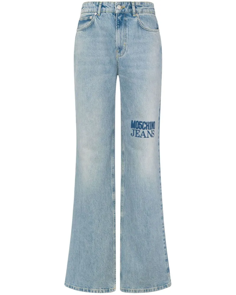 Moschino Ausgestellte Jeans - Blau Blau