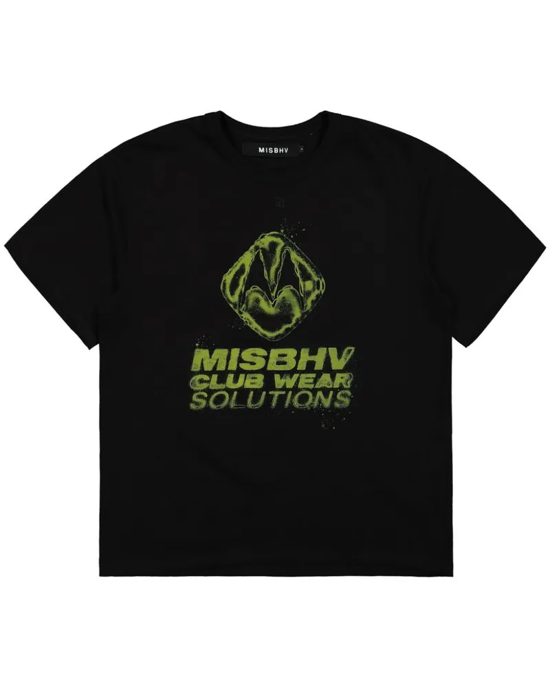 MISBHV Solutions T-Shirt - Schwarz Schwarz