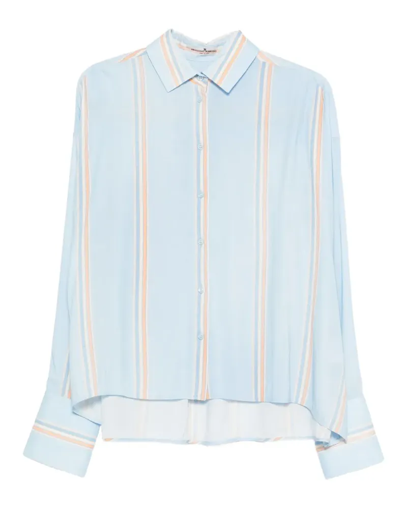 Ermanno Scervino Gestreiftes Hemd - Blau Blau