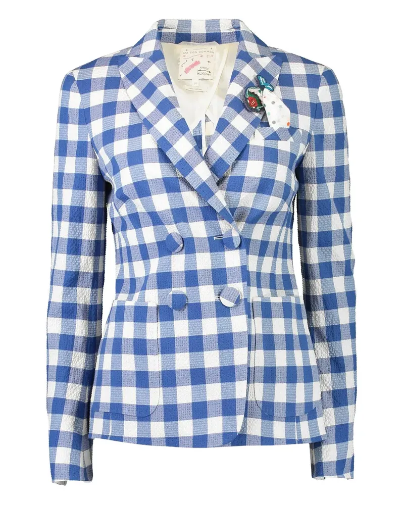 Maison Common Vicky double-breasted blazer - Blau Blau