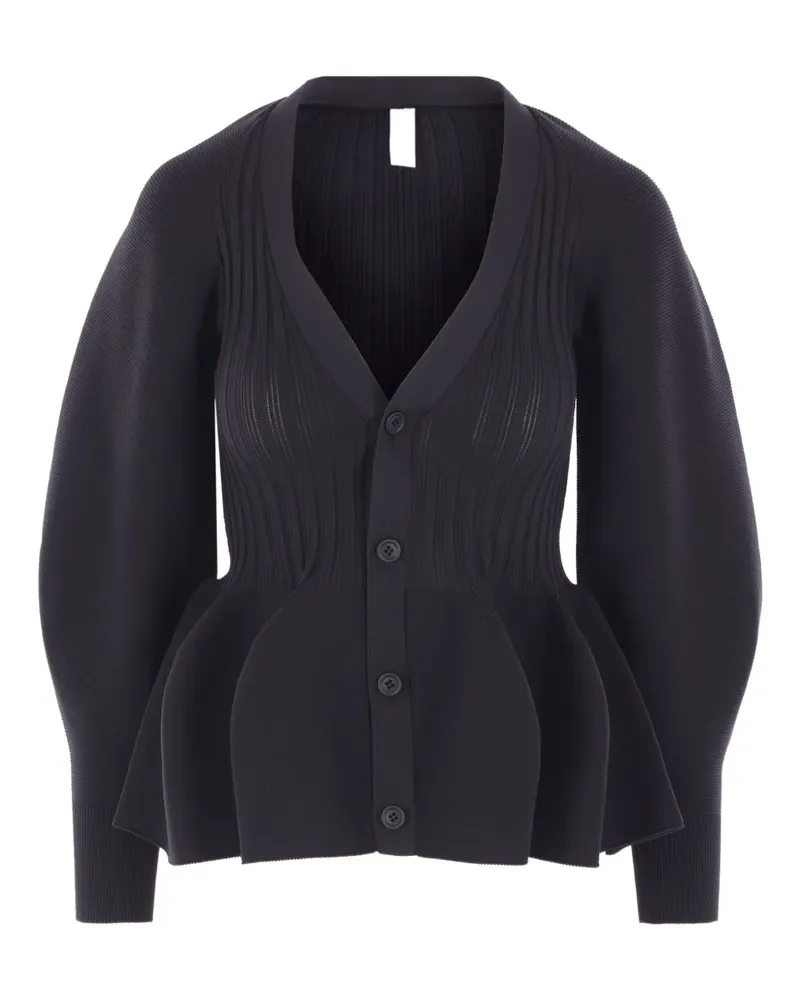 CFCL Cardigan mit Schößchen - Schwarz Schwarz