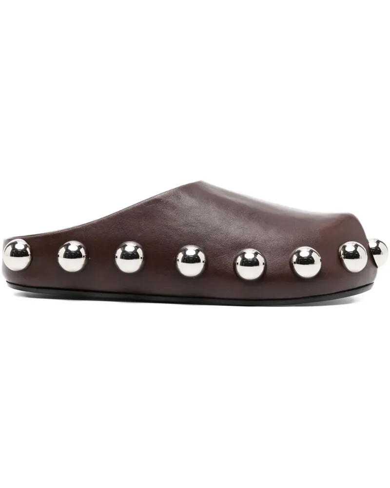 A.W.A.K.E. Gabi Clogs - Braun Braun