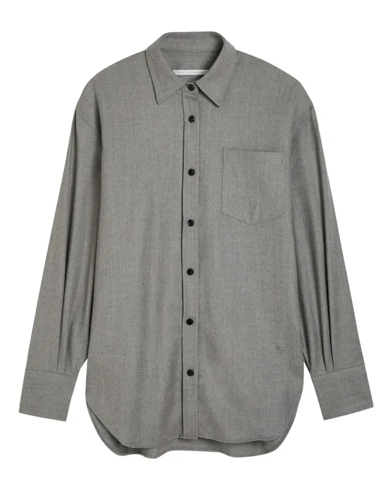 Maria Mcmanus patch-pocket shirt - Grau Grau