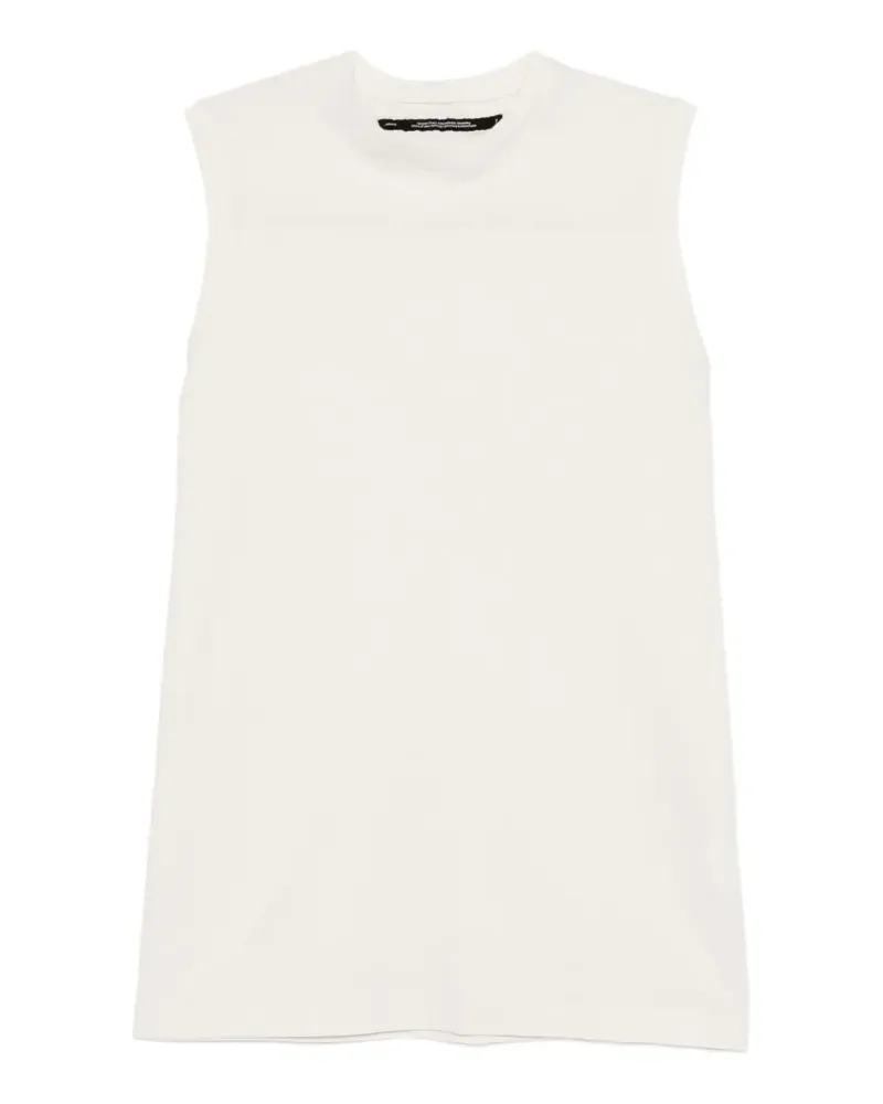 Julius sleeveless crew-neck T-shirt - Nude Nude