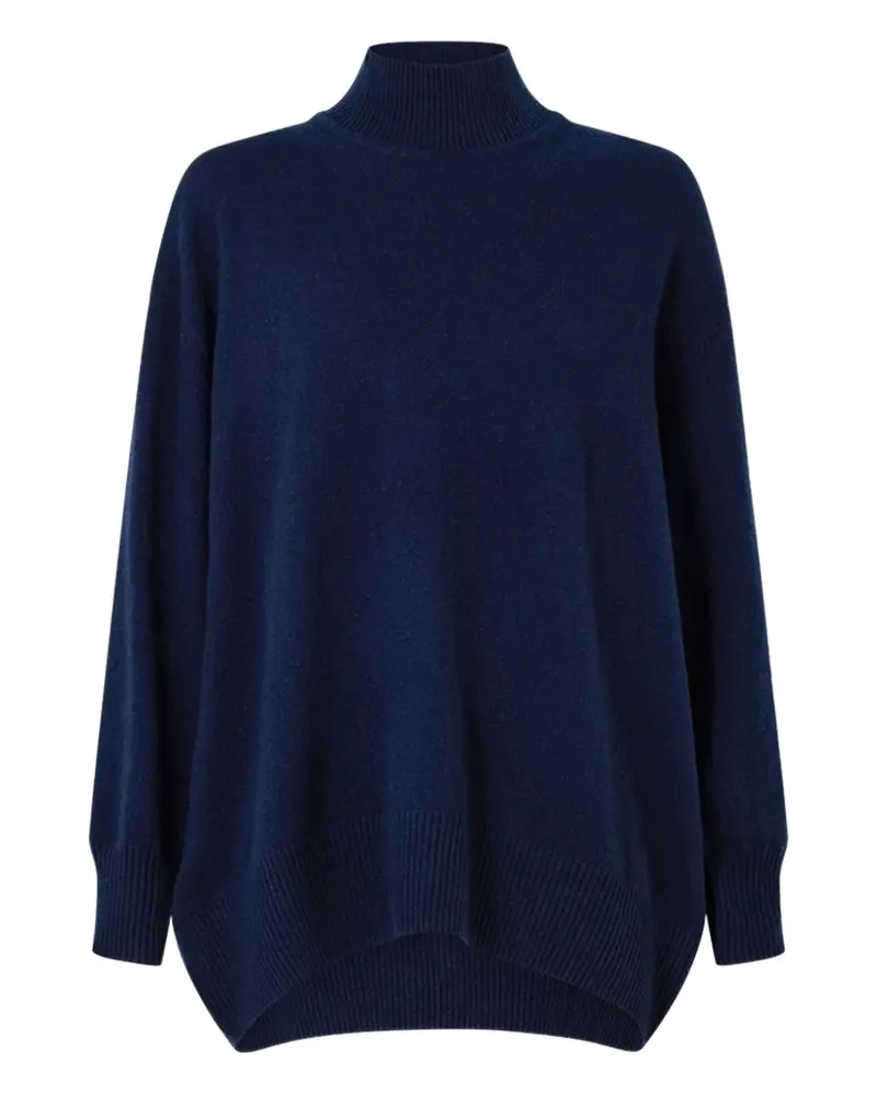 Camilla turtle-neck sweater - Blau Blau