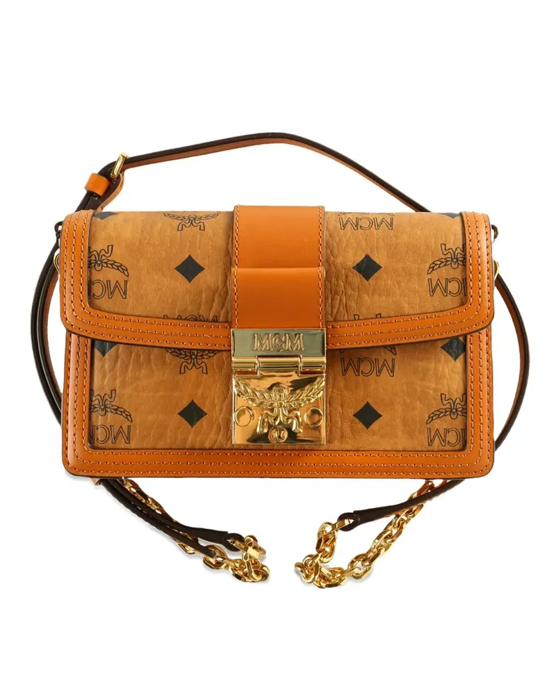 MCM mini Tracy shoulder bag - Braun Braun