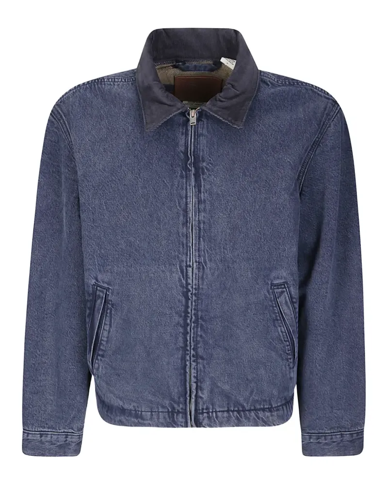 Levi's Castro zip-up denim jacket - Blau Blau