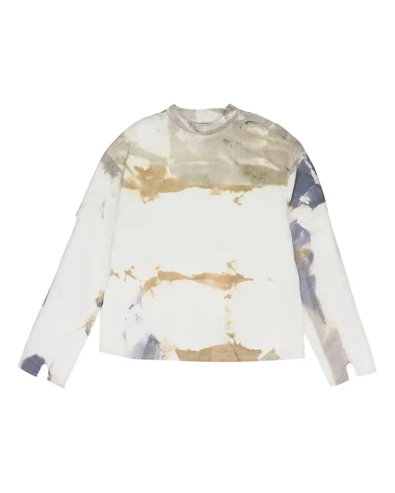 WHO DECIDES WAR Klassisches Langarmshirt - Weiß Weiß