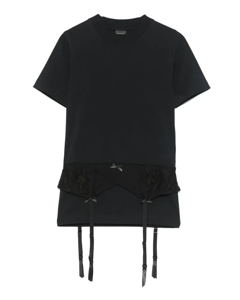 Balenciaga Lingerie T-Shirt - Blau Blau
