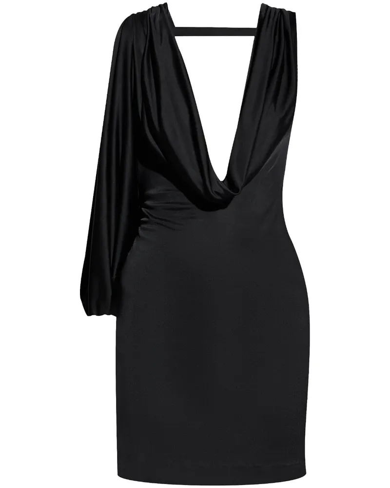 Dsquared2 Shiny Minikleid aus Jersey - Schwarz Schwarz