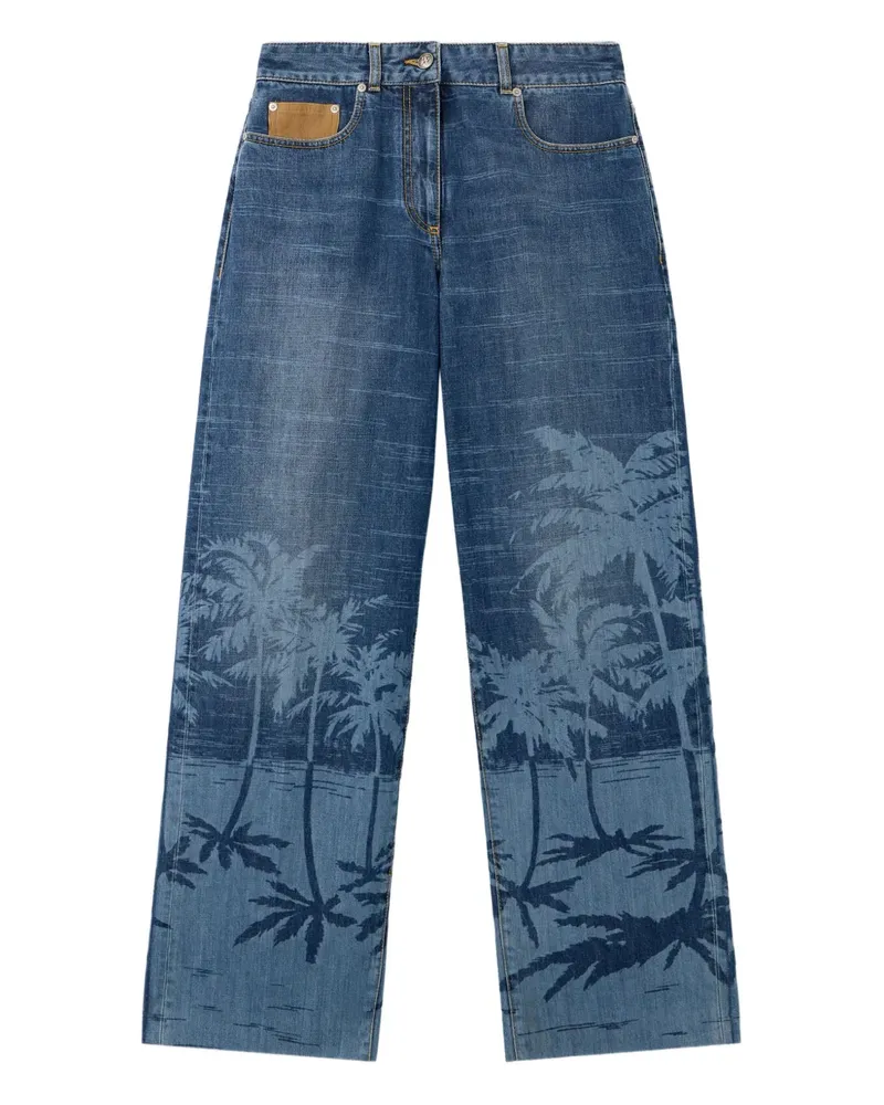 Palm Angels Palms jeans - Blau Blau