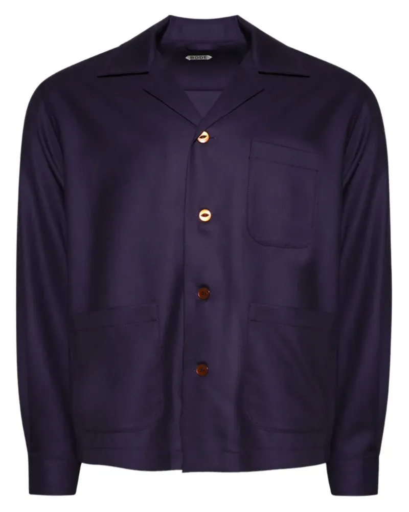 BODE Aubergine Hemd - Violett Violett