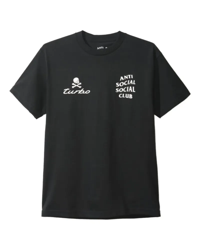 Anti Social Social Club 911 Turbo T-Shirt - Schwarz Schwarz