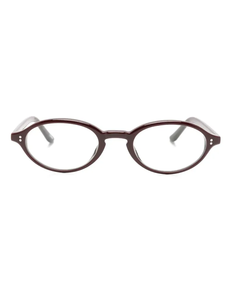 CHIMI Lex oval-frame sunglasses - Rot Rot