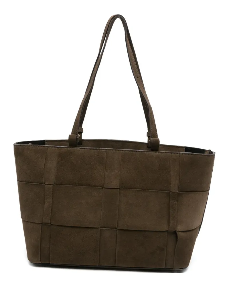 DeMELLIER Florence woven the florence tote bag - Braun Braun