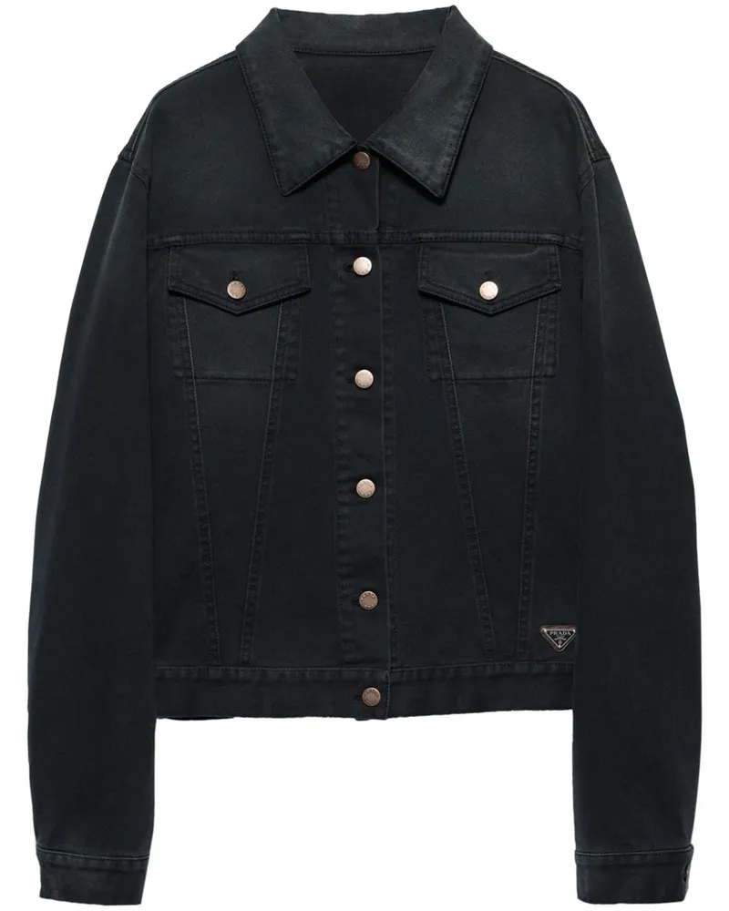 Prada Klassische Jacke - Schwarz Schwarz