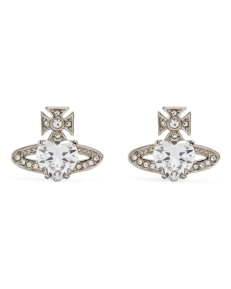 Vivienne Westwood Verzierte Ohrringe - Silber Silber