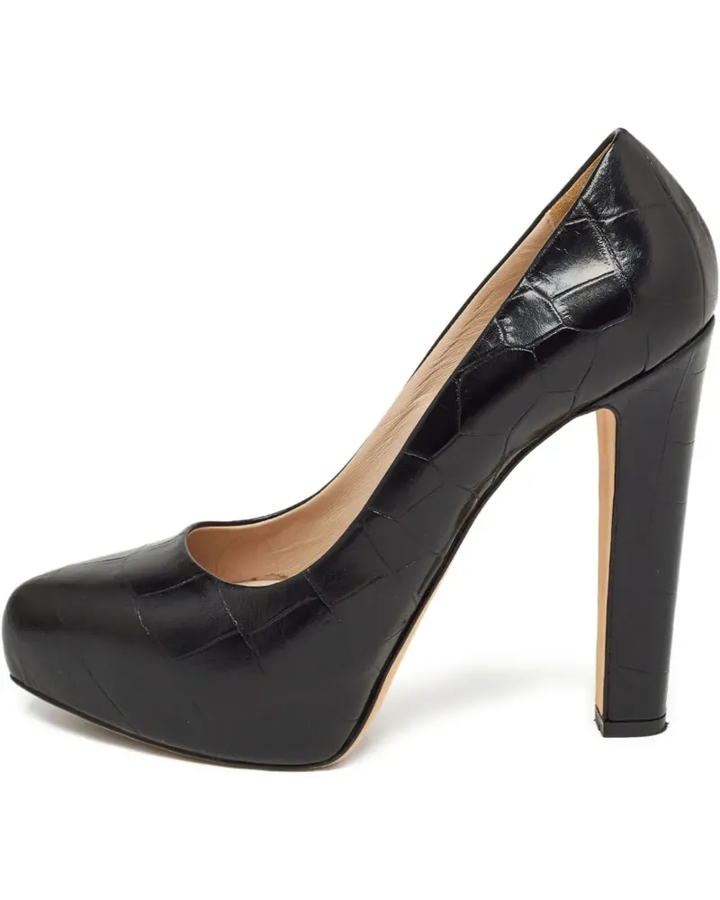 Le Silla Pumps mit Plateau - Schwarz Schwarz
