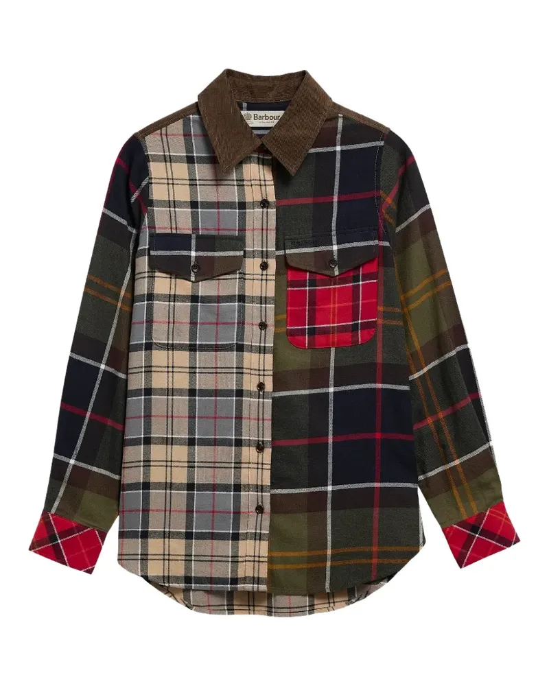 Barbour Marena Tartan shirt - Grün Grün