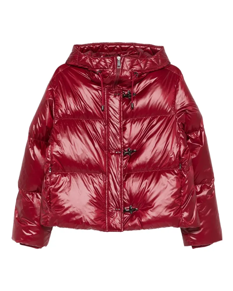 Fay hooded puffer jacket - Rot Rot