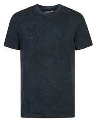 Just Cavalli logo-lettering T-shirt Blau