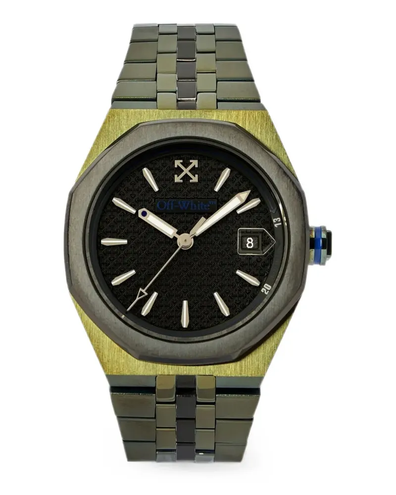 OFF-WHITE Signal arrow-print 39mm watch - Schwarz Schwarz