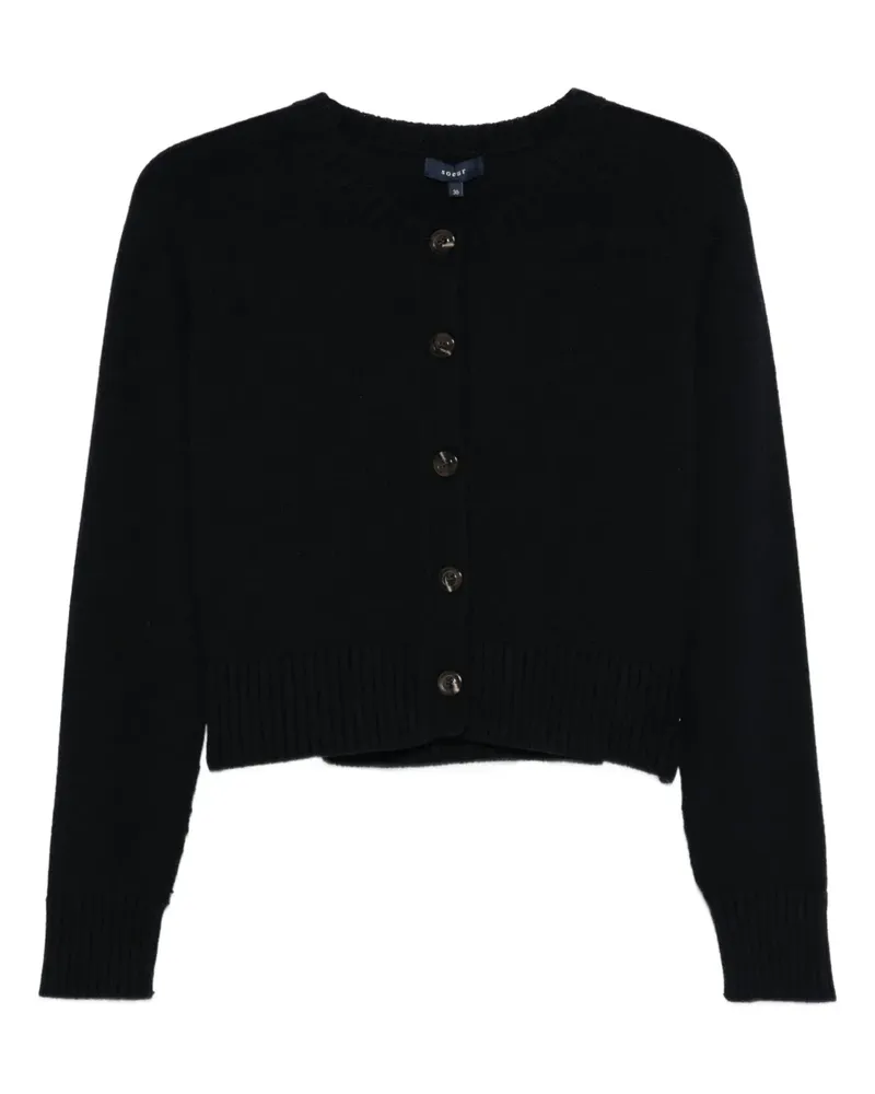 Soeur Virginia Cardigan mit Knopfleiste - Blau Blau