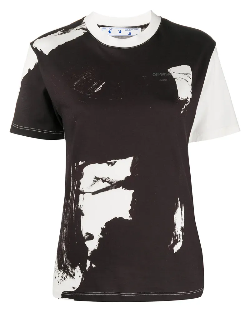 OFF-WHITE T-Shirt mit Print - Weiß Weiß