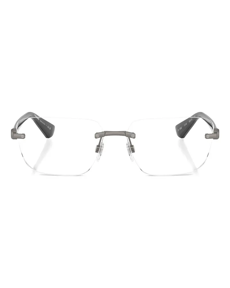 Burberry Rahmenlose Brille - Grau Grau