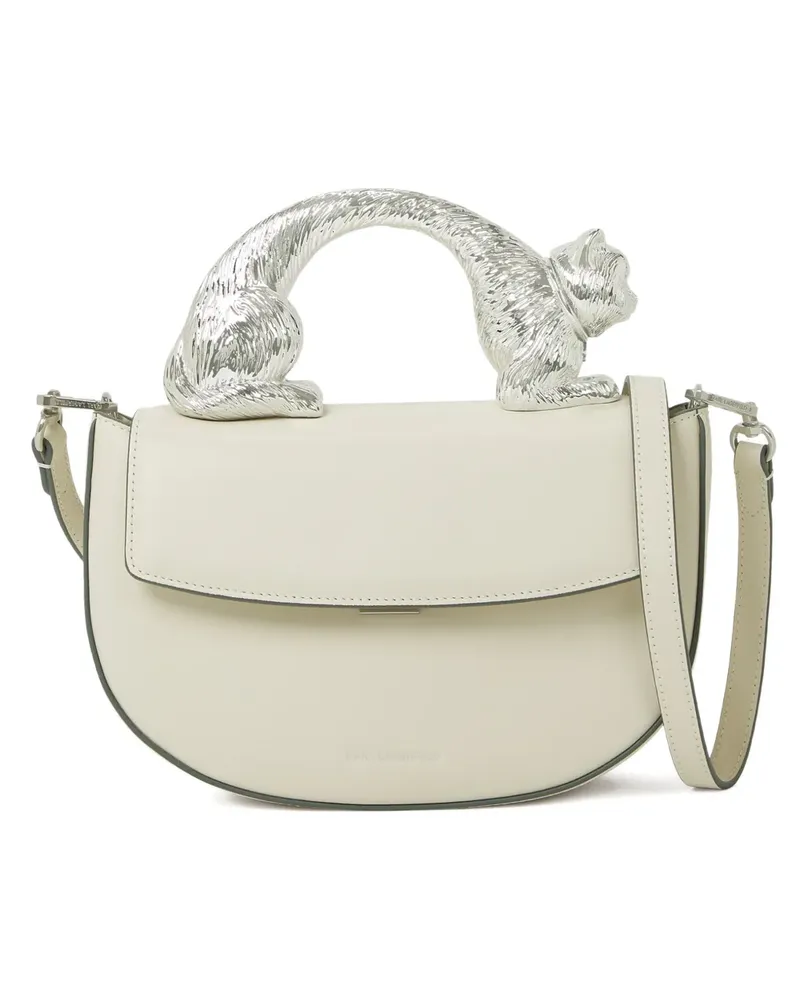 Karl Lagerfeld Handtasche aus Leder - Nude Nude