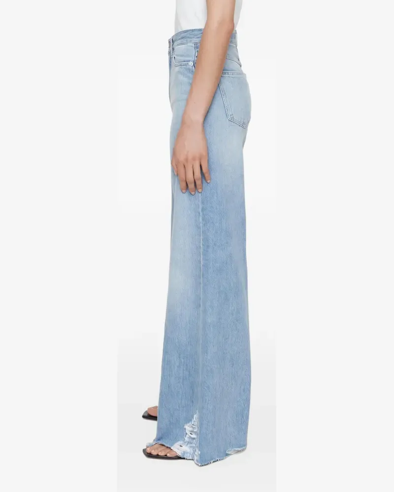 Closed Glow-Up cotton wide-leg jeans - Blau Blau