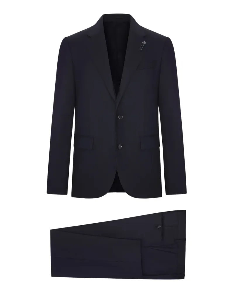 LARDINI Einreihiger Anzug - Blau Blau