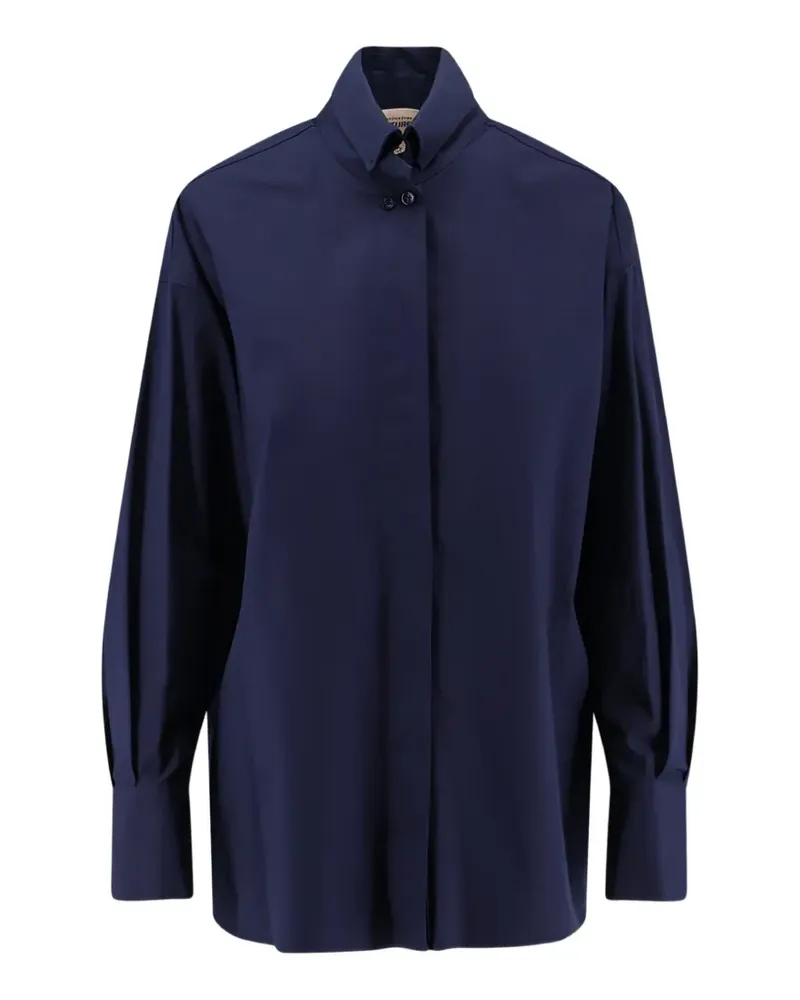 Semicouture Hemd mit Cut-Out - Blau Blau