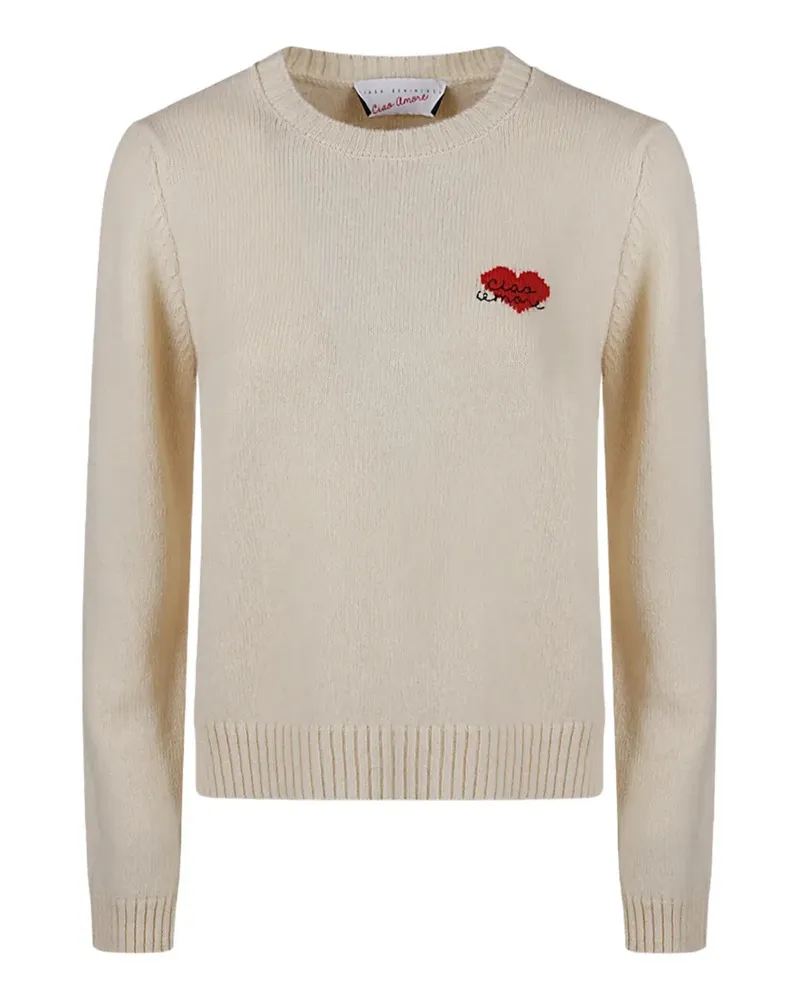 Giada Benincasa Heartbeat Pullover - Nude Nude