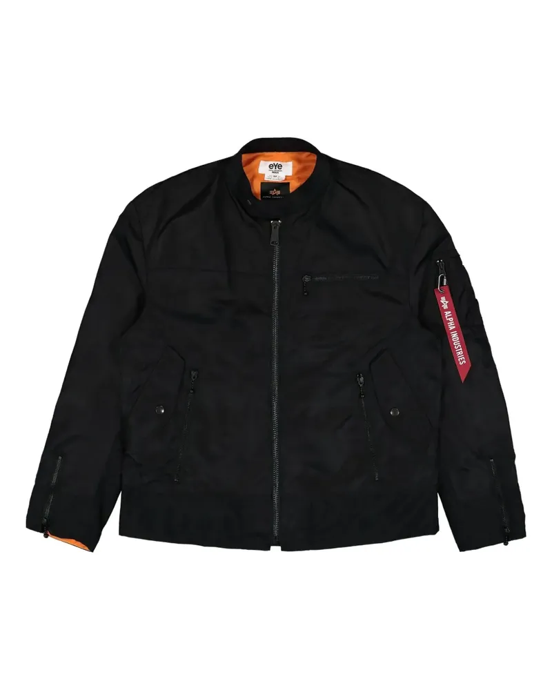Junya Watanabe x Alpha Industries wendbare Jacke - Schwarz Schwarz