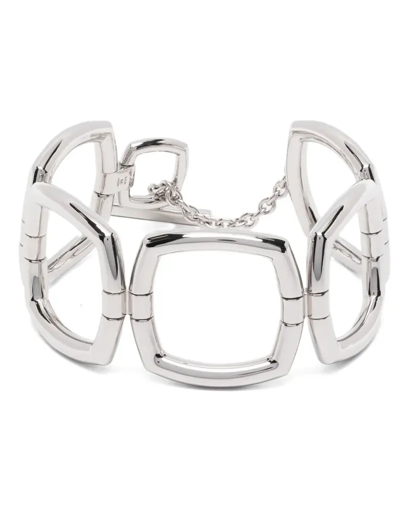 Tom Wood frame bracelet - Silber Silber
