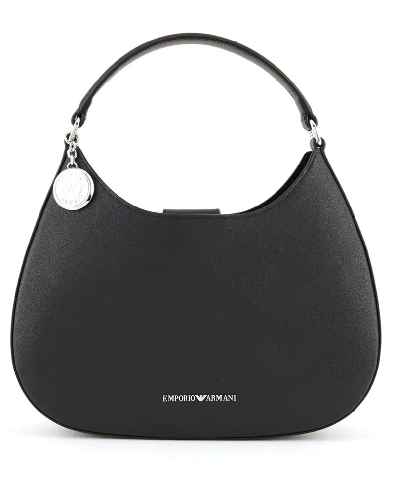 Emporio Armani Handtasche mit Logo - Schwarz Schwarz