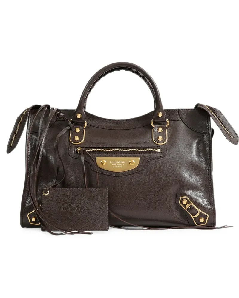 Balenciaga Mittelgroße Le City Uptown Tote Bag - Braun Braun