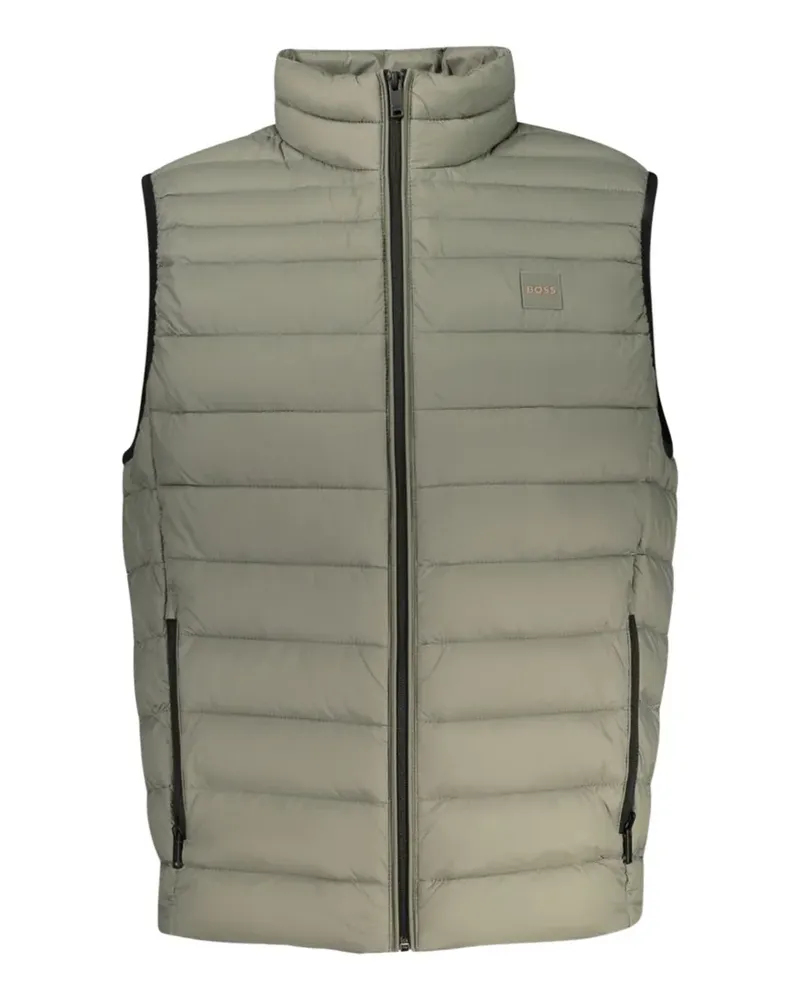 HUGO BOSS quilted gilet - Grün Grün