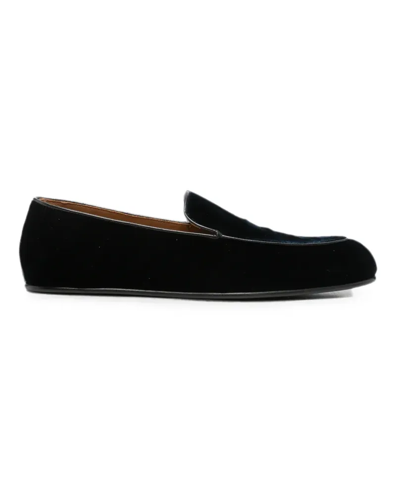 Tom Ford Loafer in Samtoptik - Blau Blau