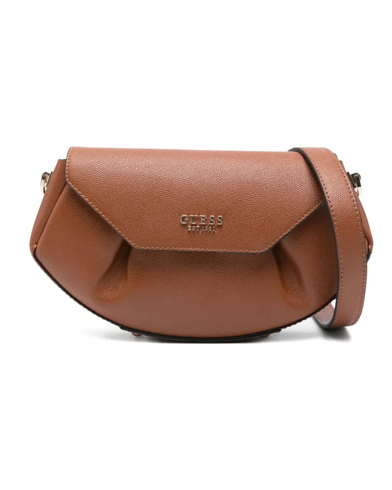 Guess Amorette Schultertasche - Braun Braun