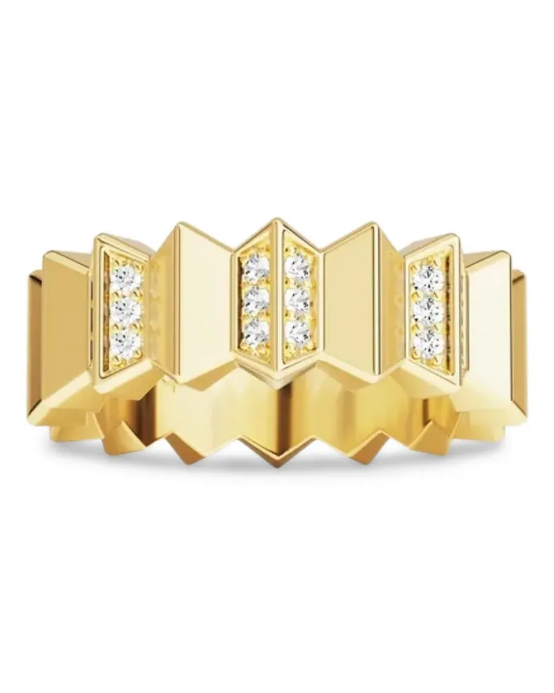 APM Monaco Up and Down ring - Gold Gold