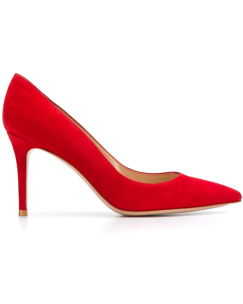 Gianvito Rossi Pumps mit spitzer Kappe - Rot Rot