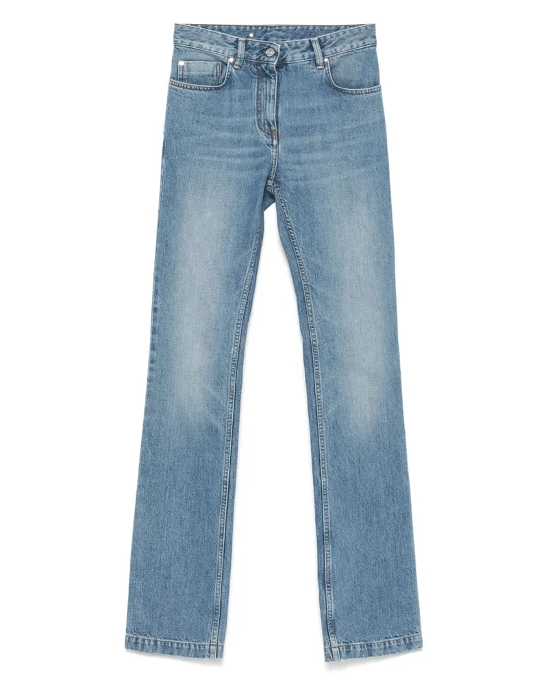 Barbara Bui Jeans mit Logo-Schild - Blau Blau
