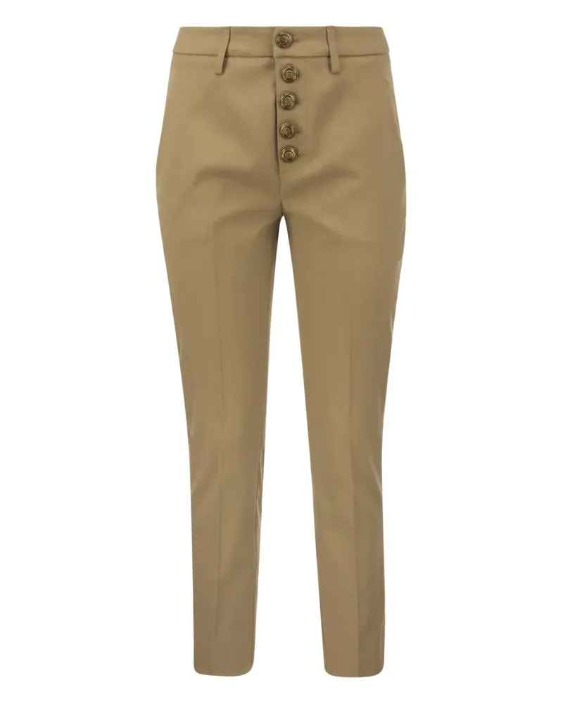 Dondup Geknöpfte Carmen Hose - Braun Braun