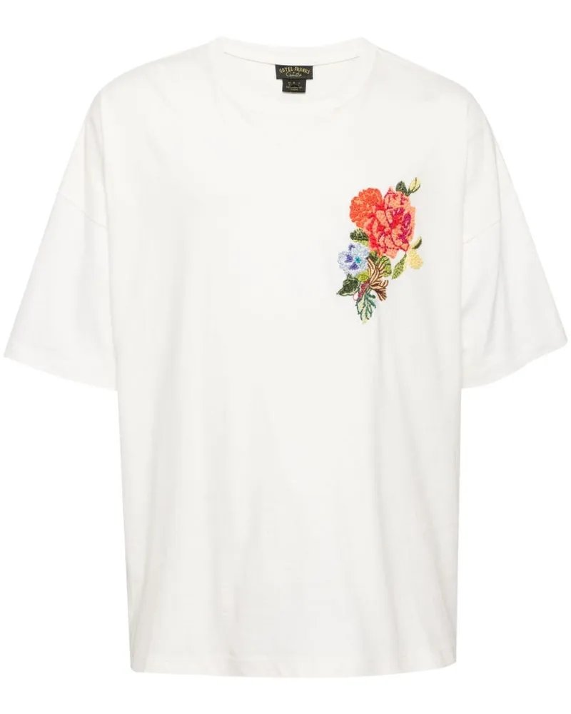 Camilla T-Shirt mit Logo-Print - Weiß Weiß